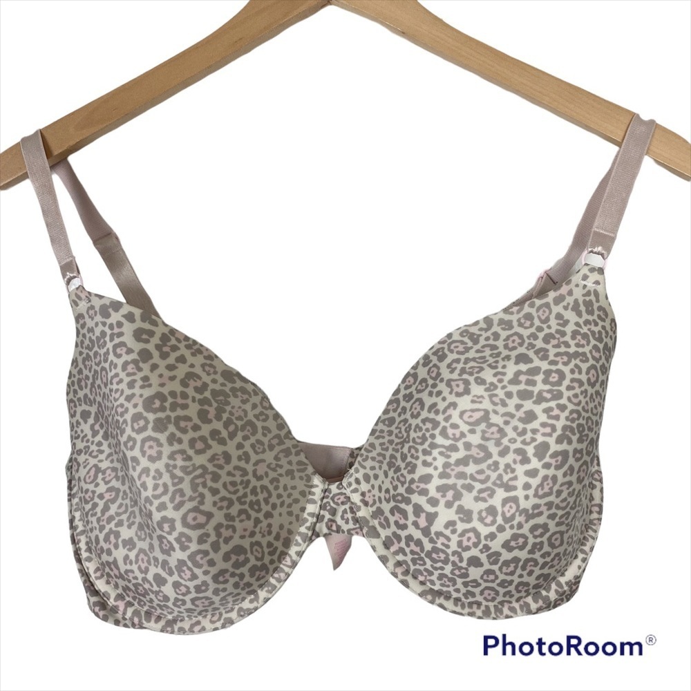 VICTORIA’S SECRET Perfect Coverage Animal Print Bra 36 DD